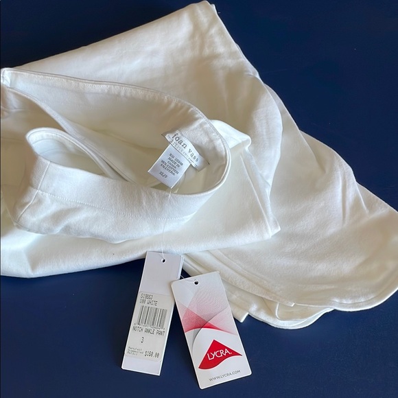 Joan Vass White Leggings - Picture 1 of 5